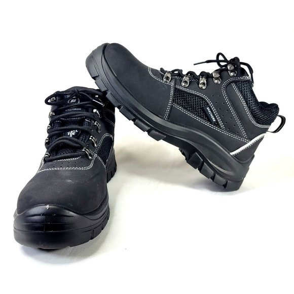 Skechers Other - Skechers for Work Mid Men's 8M Trophus Black Safety Boots Steel Toe Lace Closure